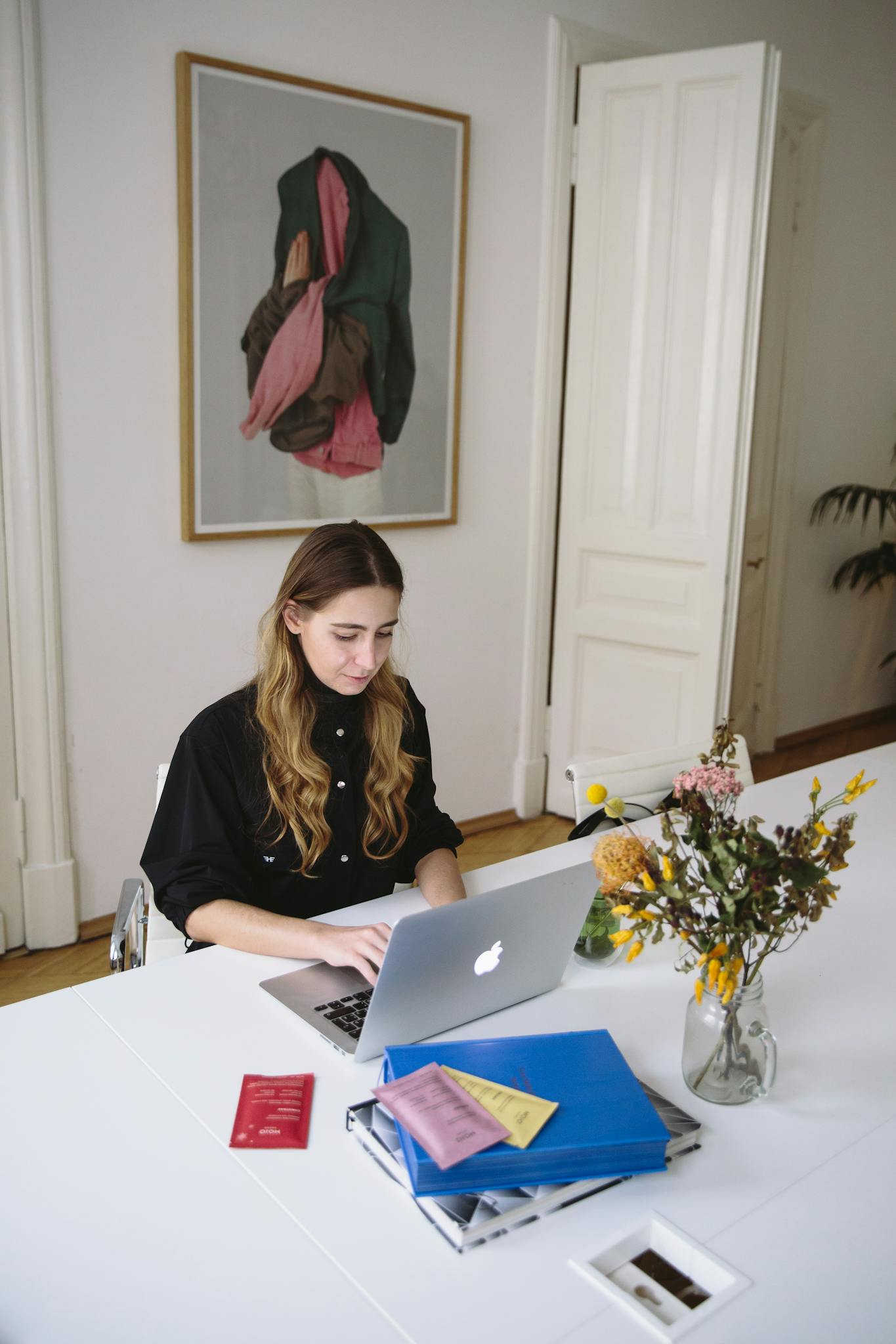 Photo Of Woman Using Laptop